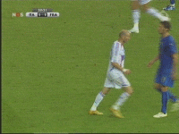 le coup de boule de zizou